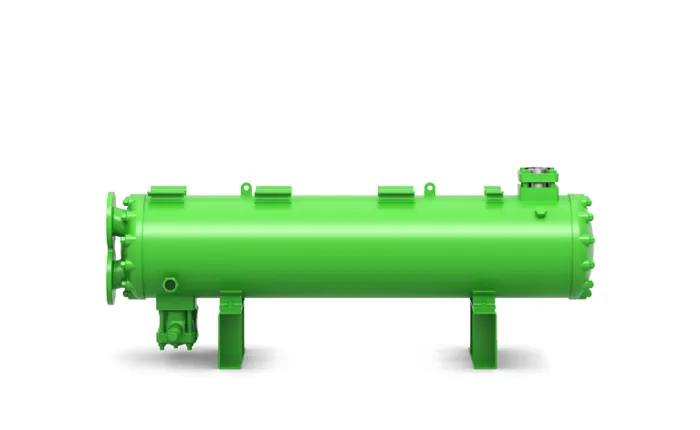 Oil separators and oil circuit BITZER OWD2712-20B · representative photograph Oil separators and oil circuit BITZER OWD2712-20B · representative photograph